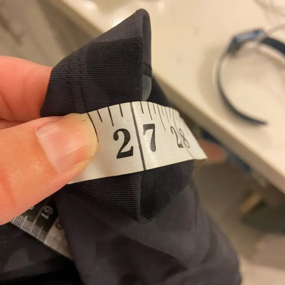 Lululemon Keep Moving Pant 7/8 High Rise Gray & Black Camo Size 14 - Picture 9 of 9